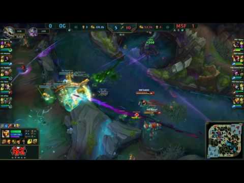 OG vs MSF - 5 man Bard ult by IgNar