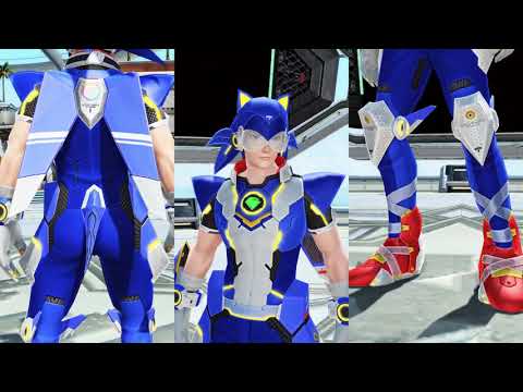 Sonic the Hedgehog collaboration with Phantasy Star Online 2 New