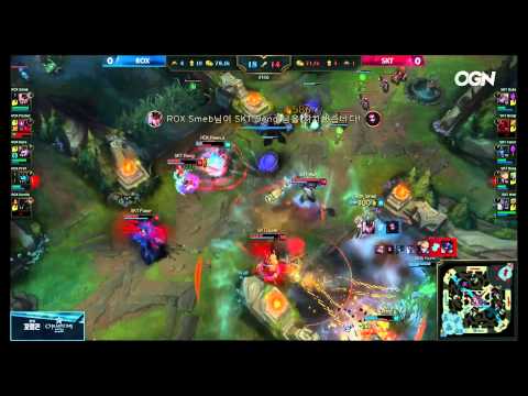 ROX vs SKT - Back to Back Quadrakills and Comeback