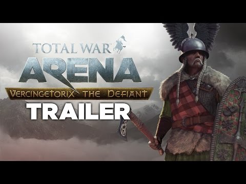 Total War: ARENA - Vercingetorix The Defiant trailer [ESRB]