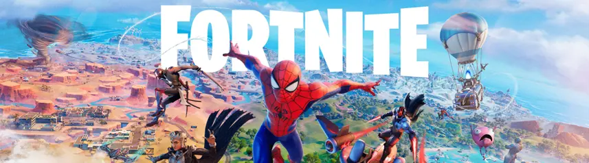 Fortnite Chapitre 3 Saison 1 Spiderman Key Art Banner