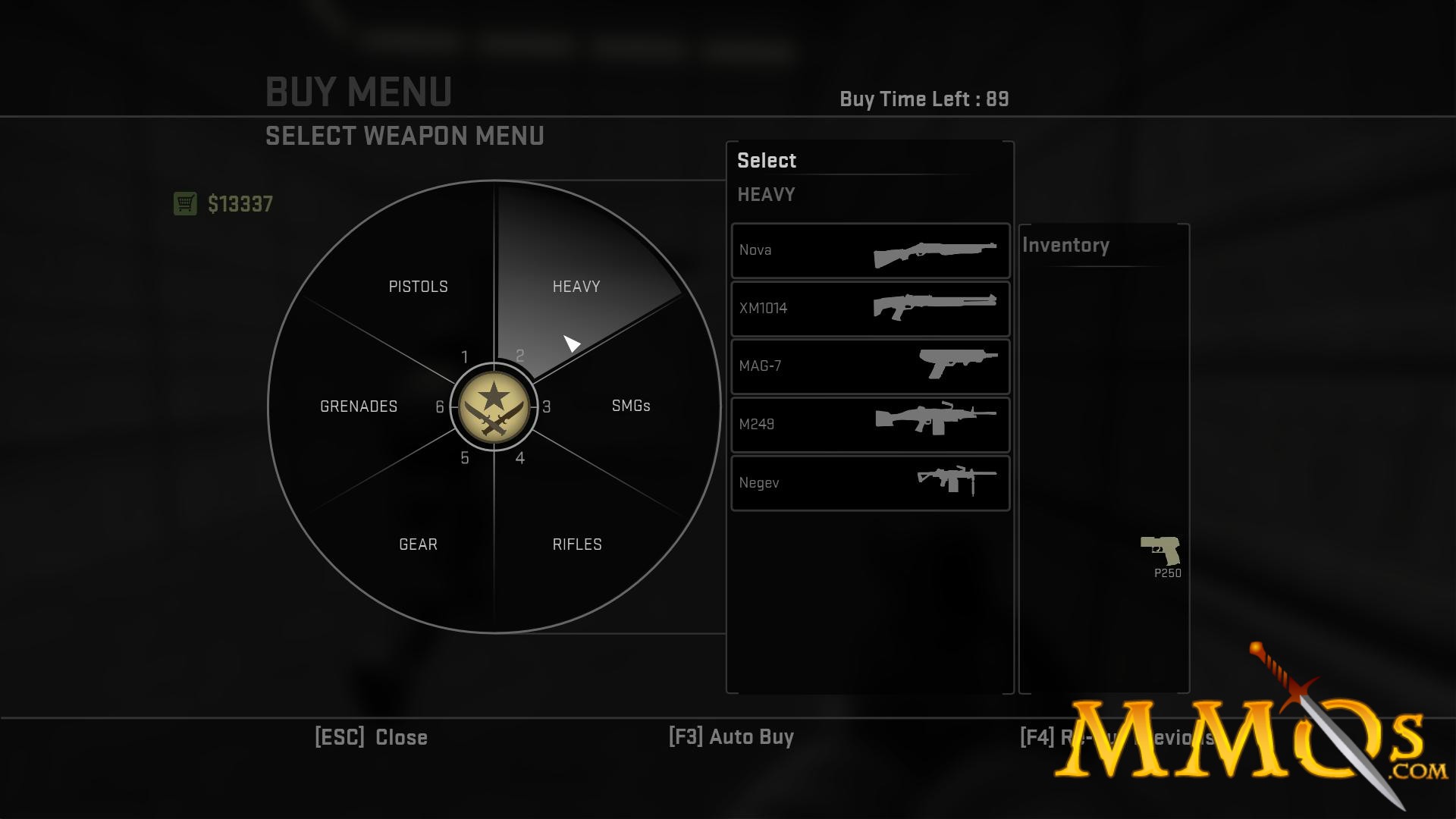 Old style buy menu [Counter-Strike: Source] [Mods]