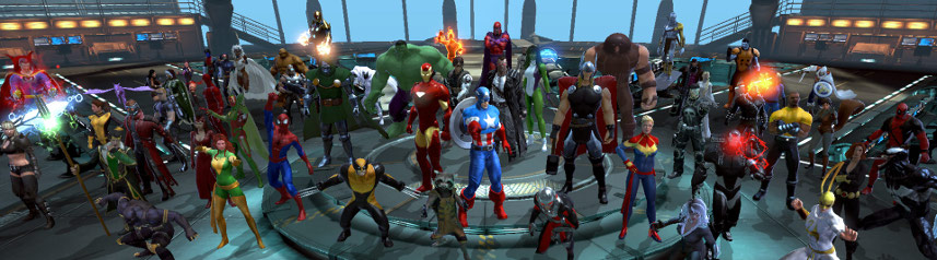 marvel heroes group