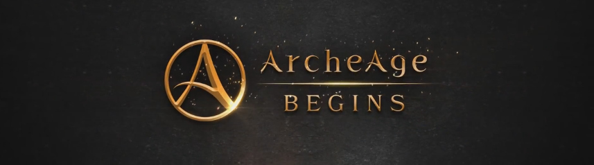 archeage begins logo MMOs