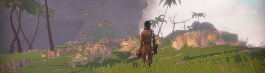 worlds adrift tropical grass banner