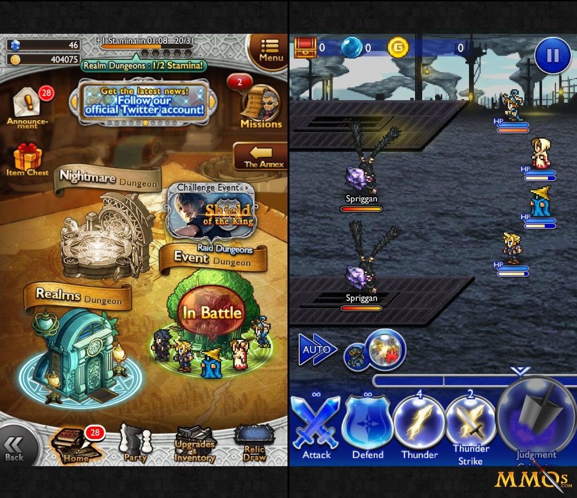 Final Fantasy Record Keeper Game Review