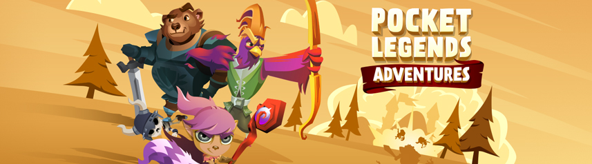 pocket legends adventures banner