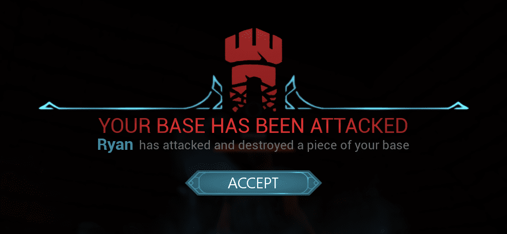 citadel: forged with fire attack notif