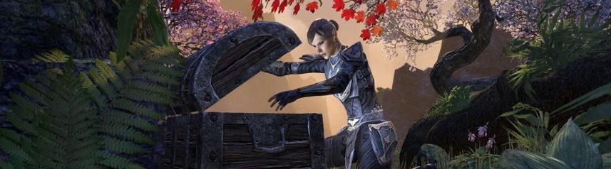 elder scrolls online chest open