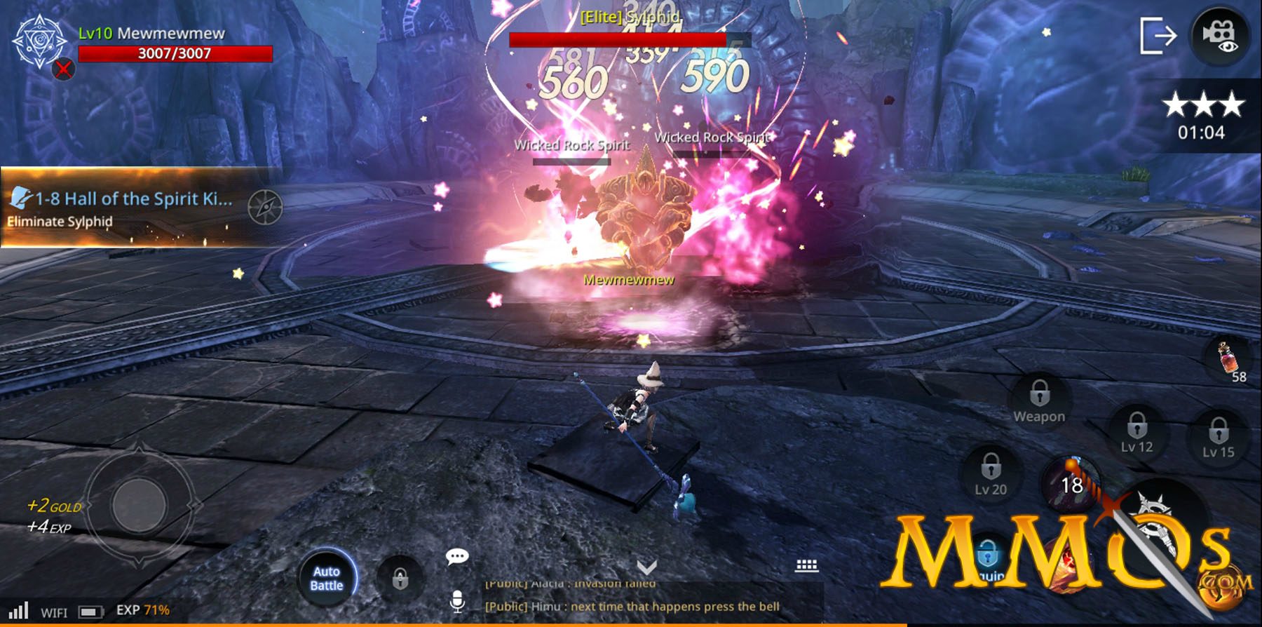AxE - Alliance x Empire Android Gameplay (Open World MMORPG) (by NEXON)  (CBT) (KR) 