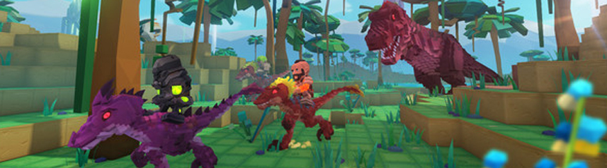 pixark trex chase banner