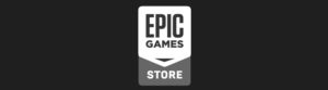 epic games store logo black