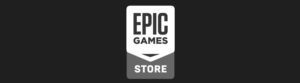 epic games store logo black