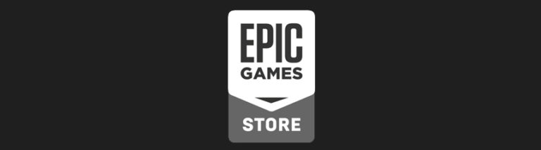 Epic Games Store Logo Black Banner MMOs Com