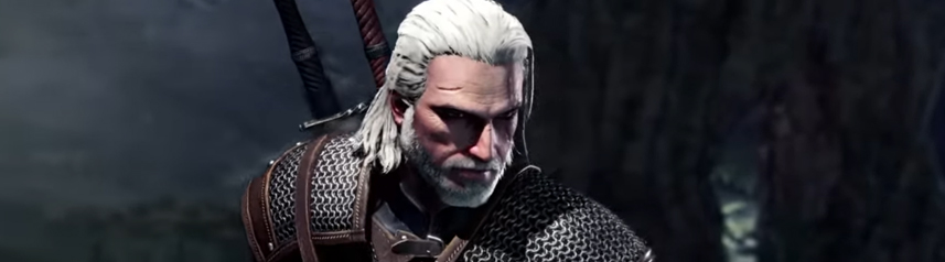 monster hunter world witcher geralt