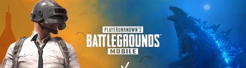 pubg mobile godzilla king of monsters crossover