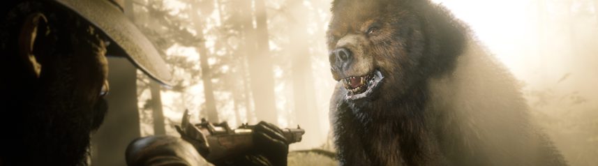 red dead online bear hunt