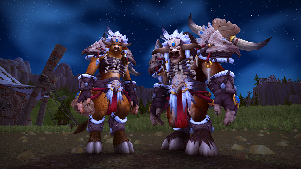 world of warcraft heritage armor tauren