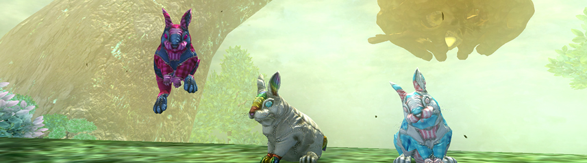 everquest 2 pride bunny banner