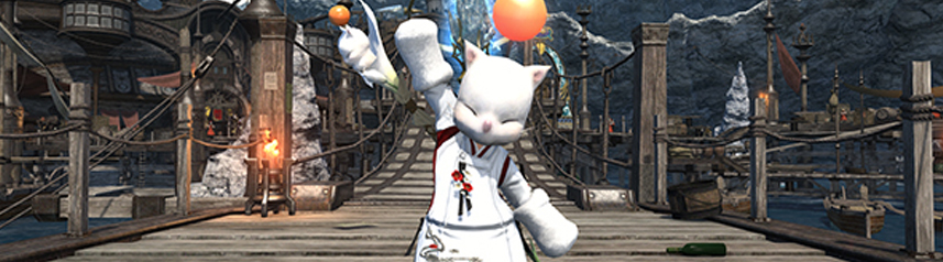 final fantasy xiv moogle wave