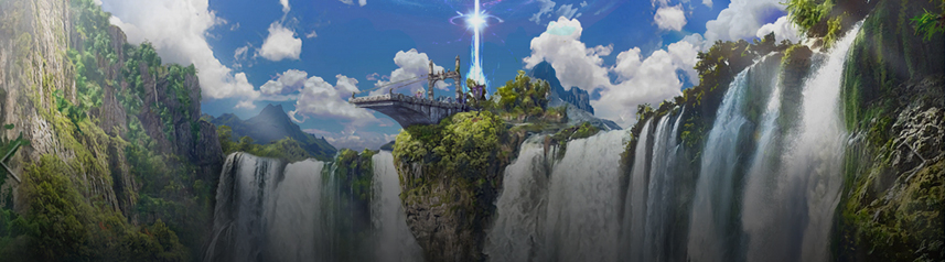 riders of icarus waterfalls banner