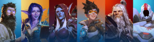 blizzard entertainment blizzcon 2019 characters banner