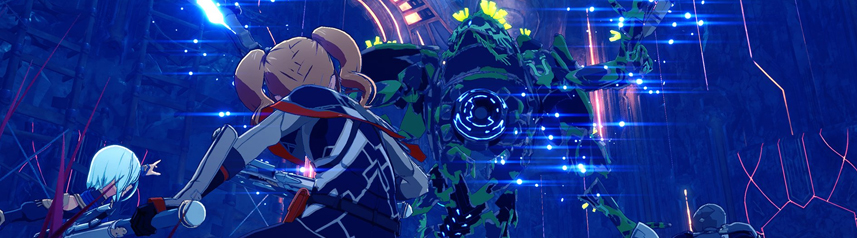 blue protocol boss anime art banner