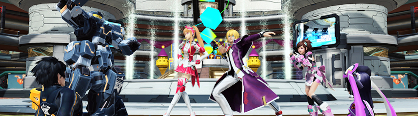 phantasy star online 2 dancing banner