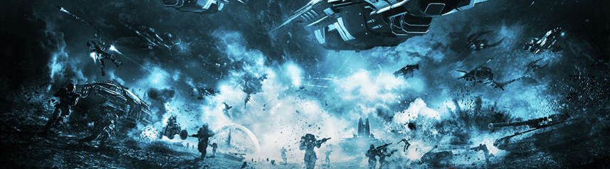 planetside 2 escalation blue banner