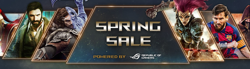 gamesplanet spring sale 2020 banner