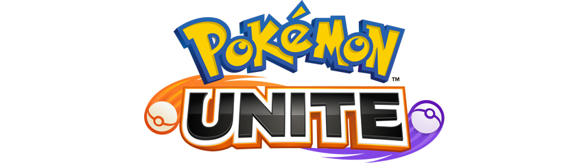 pokemon unite logo white banner