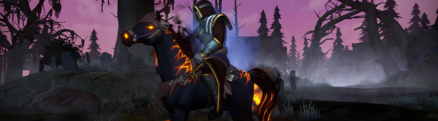 crowfall fiery mount banner