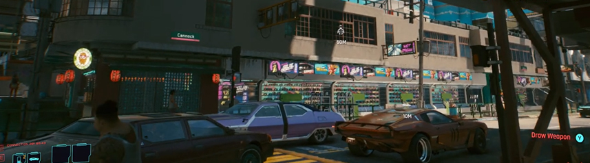 cyberpunk 2077 xbox gameplay footage banner