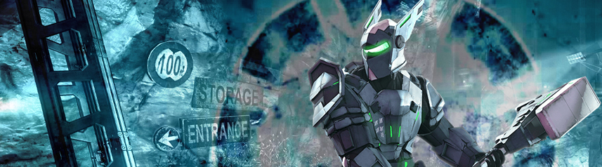 defiance robot hammer banner