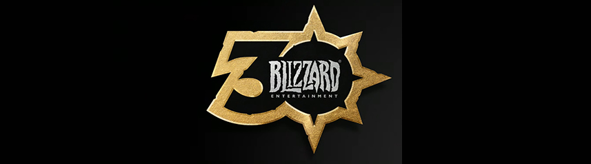 blizzard entertainment 30th anniversary logo banner