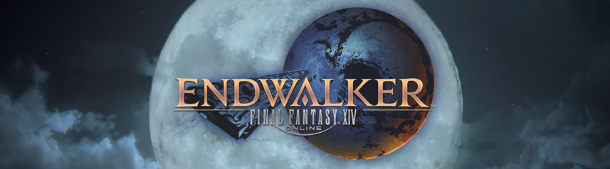 bannière du logo endwalker final fantasy xiv