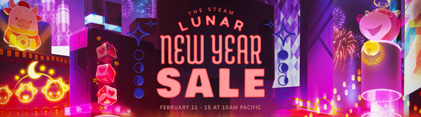 steam lunar new year sale 2021 banner