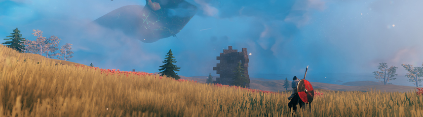 valheim grassy ruins banner