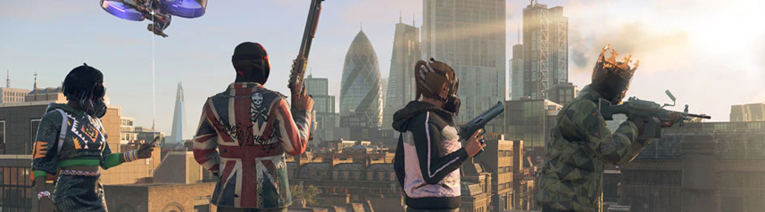 watch dogs legion online rooftop view banner