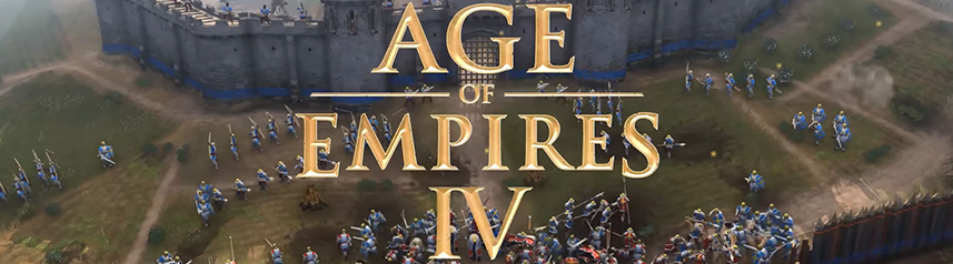 age of empires iv logo screenshot banner