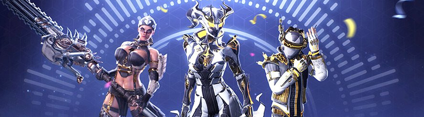 bannière de costumes skyforge aelion day 2021