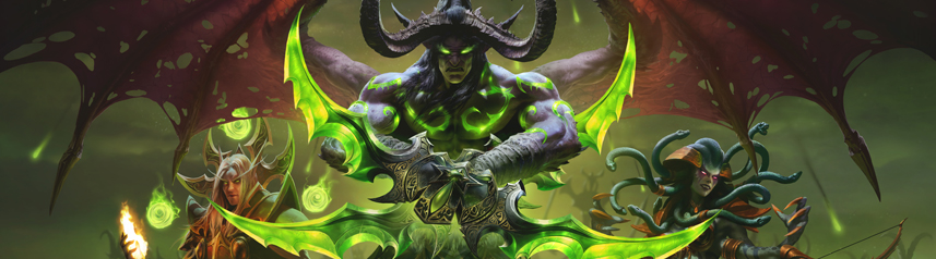 world of warcraft classic burning crusade key art banner