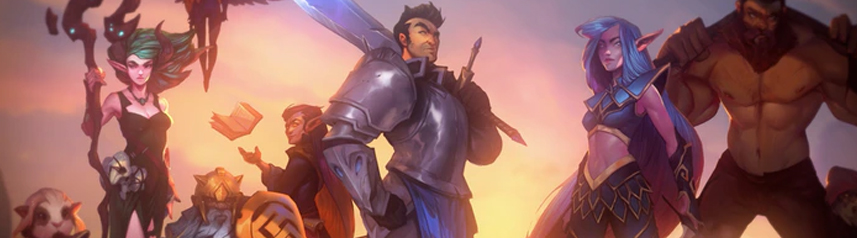 crowfall animated trailer heroes banner