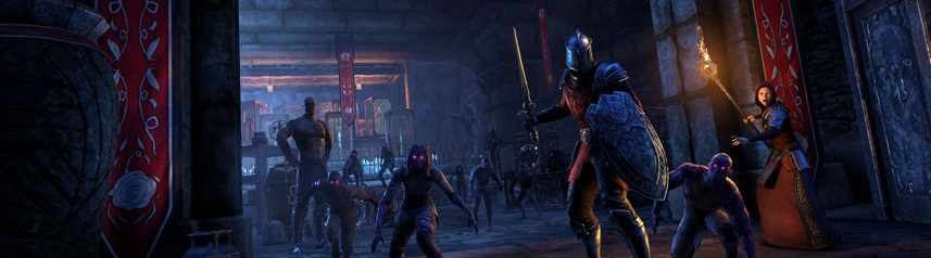 elder scrolls online waking flame dlc dungeon banner