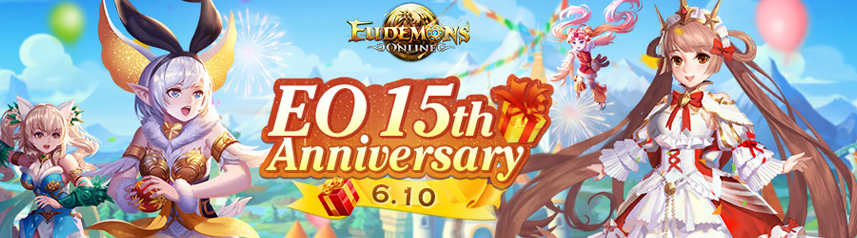 eudemons online 15th anniversary banner