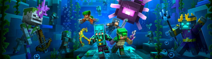 Minecraft Dungeons Launches Hidden Depths DLC And Adds New Raid Captain ...