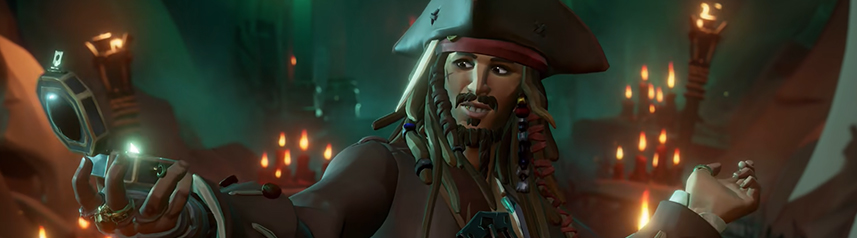 sea of thieves jack sparrow banner