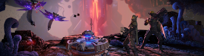 skyforge hunters of terra cave banner