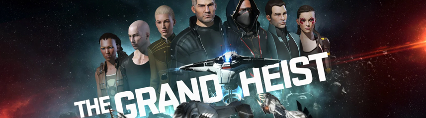 eve online the grand heist key art banner