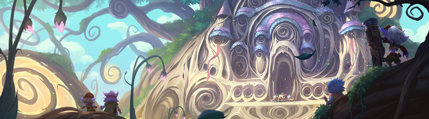 legends of runeterra beyond the bandlewood expansion art banner